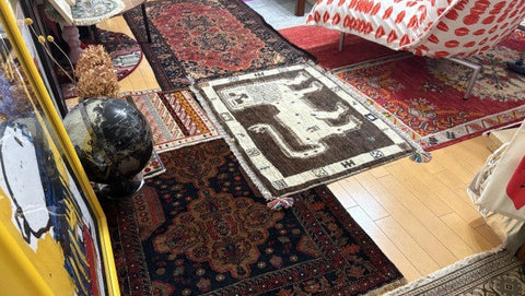 お部屋に大人っぽく艶っぽい印象が加えられた