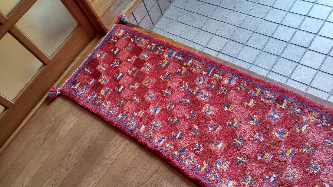 落ち着いた赤か可愛く大好きです