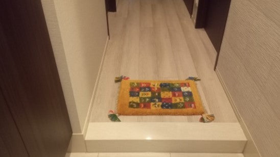 足の裏の感触がとても心地よい