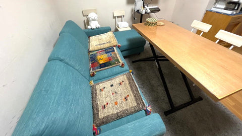 Living with a lovely rug 