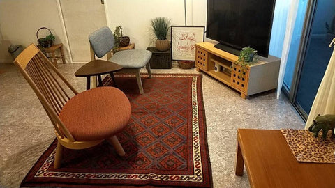 Encounter with a lovely rug 