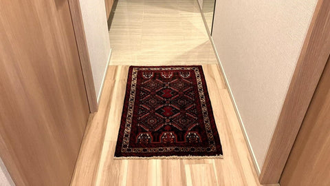 ラグを置くことによってぐっと締まった