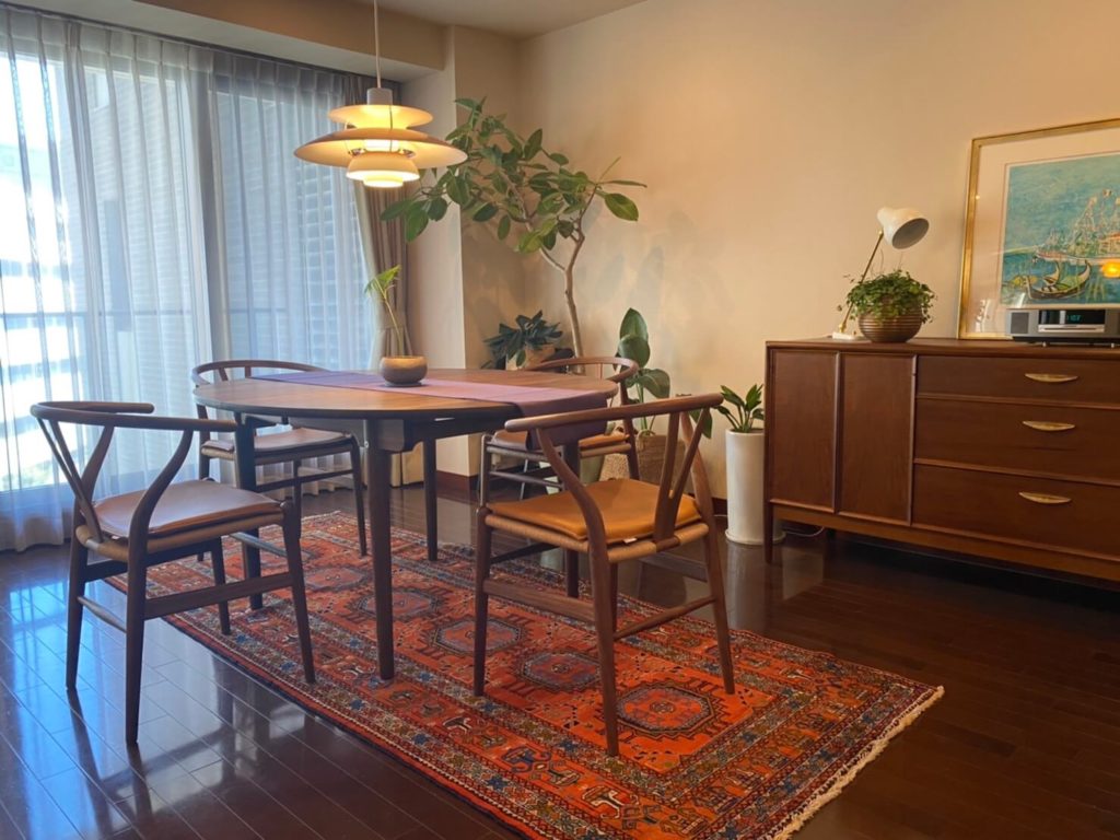 部屋の雰囲気がグッと良くなりました。