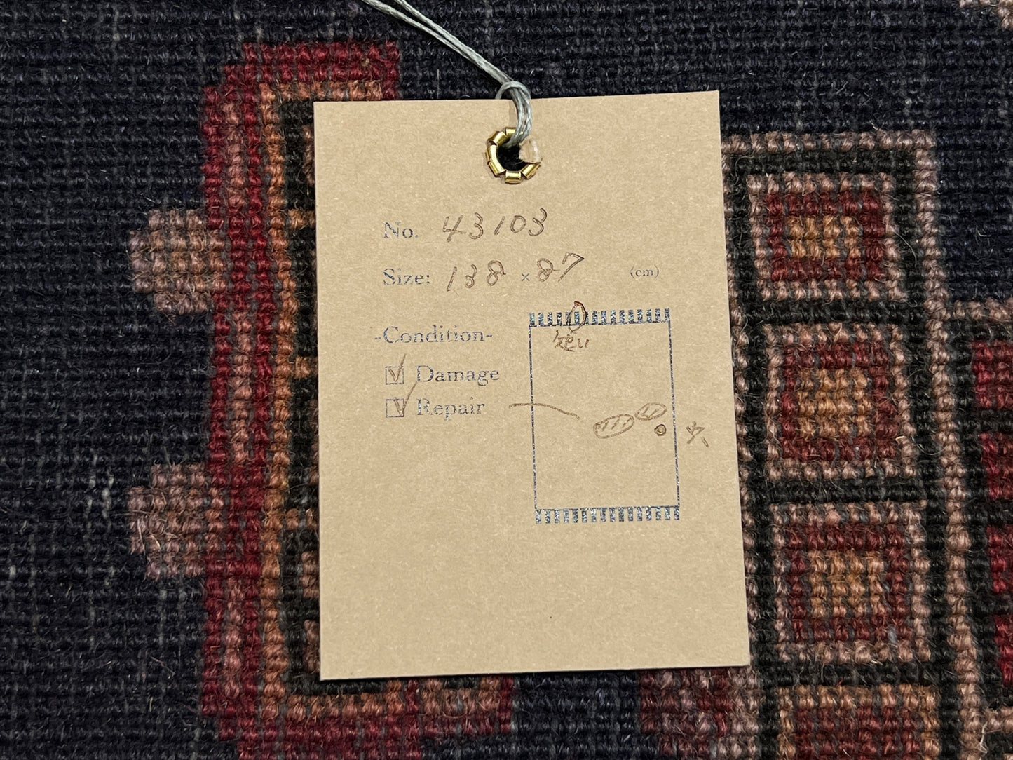 Tribal Rug 43103